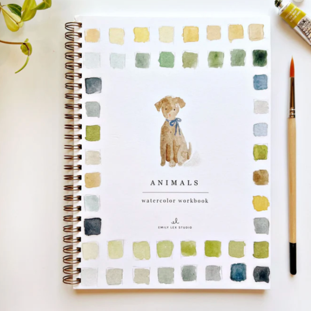 Lugnly Akvarellbok – Måla från stress till ro!